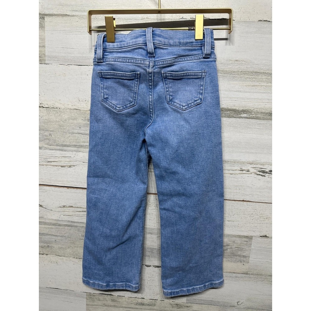 Thereabouts Straight Leg Jeans Girls 4 Light Blue Denim EUC
